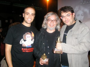 Enrique Mendoza, Luis Royo y Fernando Monzón